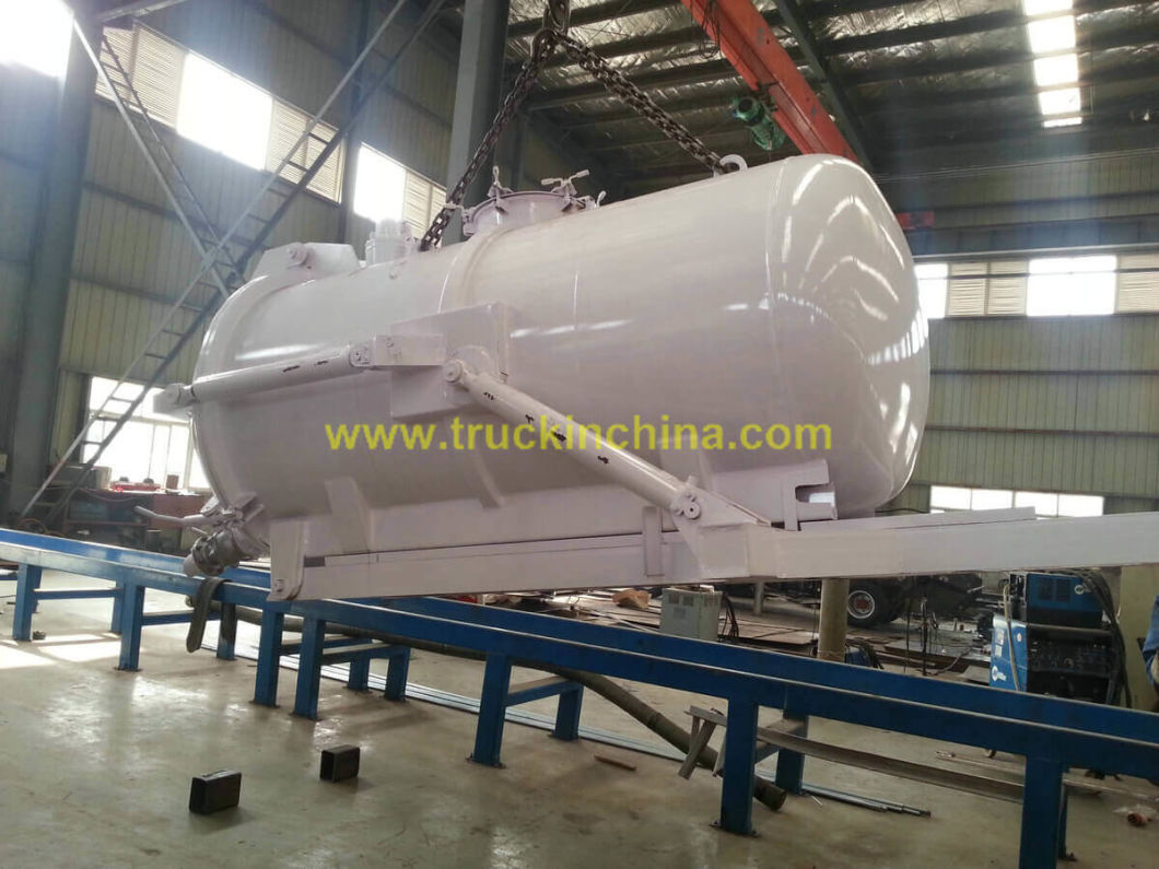 Vacuum Tank Body Septic-Emptier-Vacuum-Tanker-SKD-Kits-3, 000L - 10, 000litres