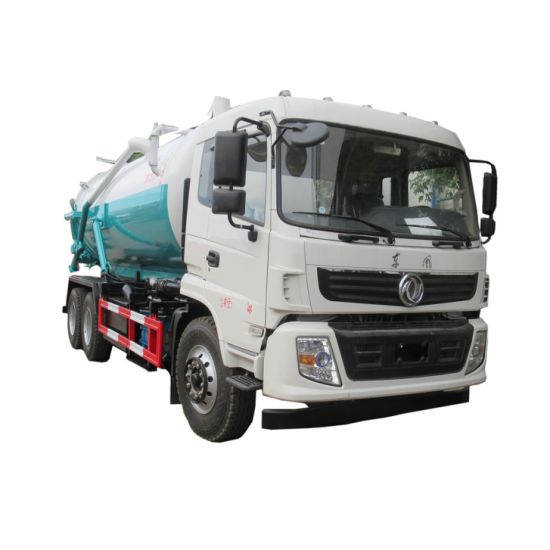 Dongfeng 6X6 off Road Military All Wheel Drive Vacuum Sewage Tank Truck Factory 12cbm