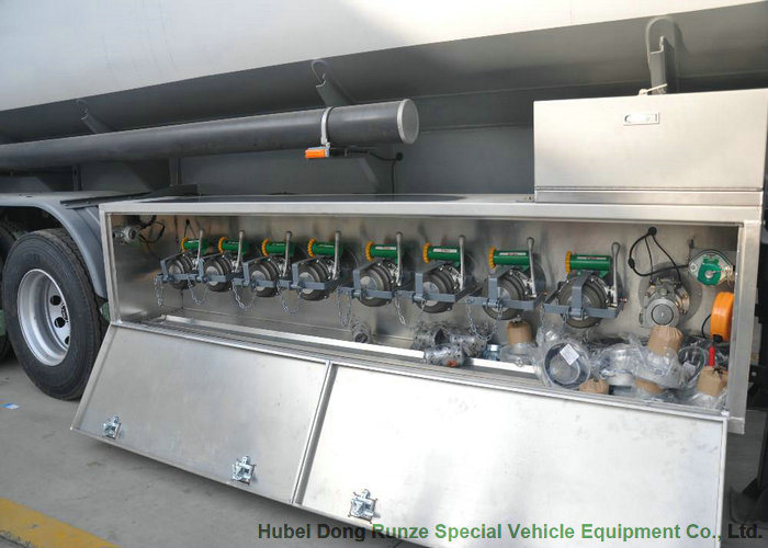 Steel Fuel Tanker Semi-Trailer 4 Axles Tank Capacity 55000L to 72000L (Crude Oil, Diesel, Gasoline)