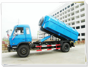 Cheapest Dongfeng 10t Hooklift Truck 10cbm Garbage Bins for Sale