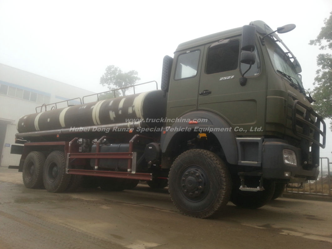 Beiben Water Tanker Truck (North Benz) Water Tank 18 - 25cbm Good for Rought Road Transport Drinking Water Offroad All Wheels Drive 6X6 .6X4.LHD.Rhd.2529.2538