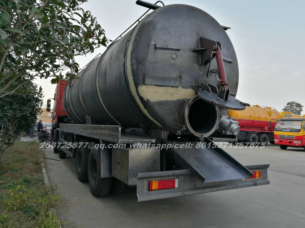 High Capacity 10m3 10000L Diesel Vacuum Tanker Truck