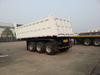 Tipper Trailer 24cbm Bucket Dumper (40Ton Truck Trailer)