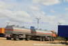 Beiben (North Benz 8X4 Tanker) 30000L +15000 Liters Fuel Tank Truck with Full Tank Trailer