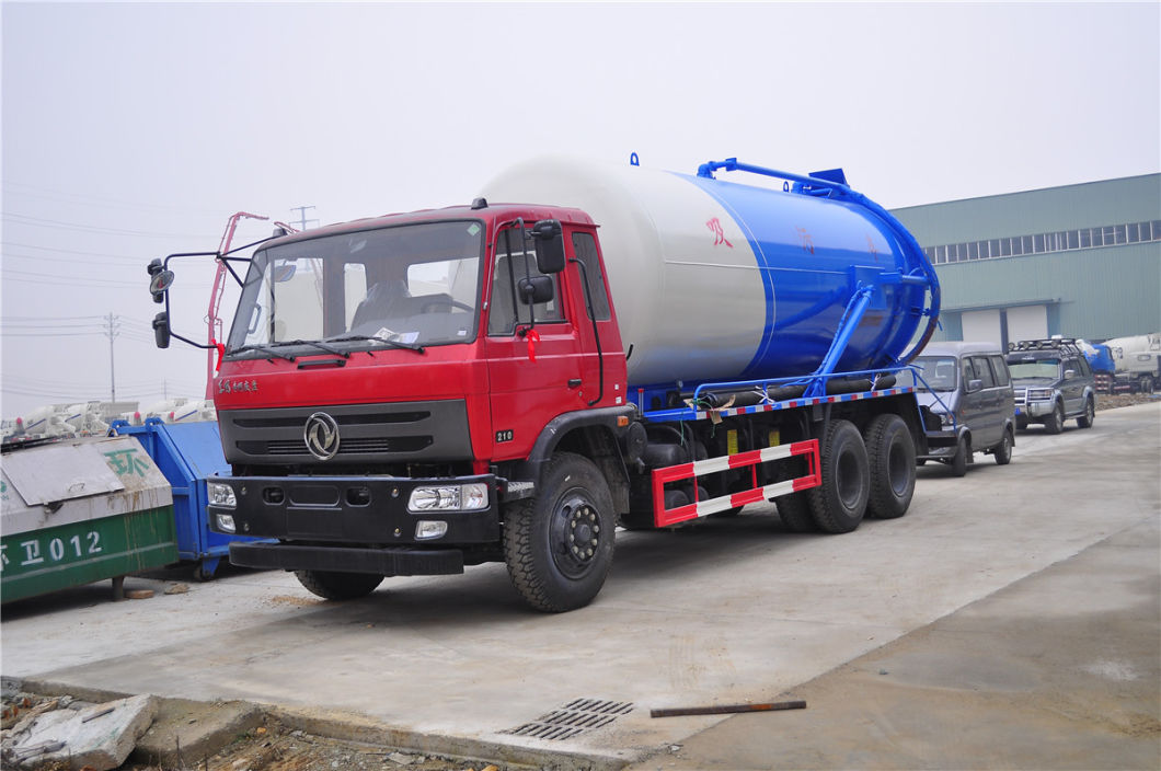 Dongfeng Sewage Tanker Truck 18000liters VAC Tank for Sewer Sucking Septic LHD. Rhd 6X4.6X6