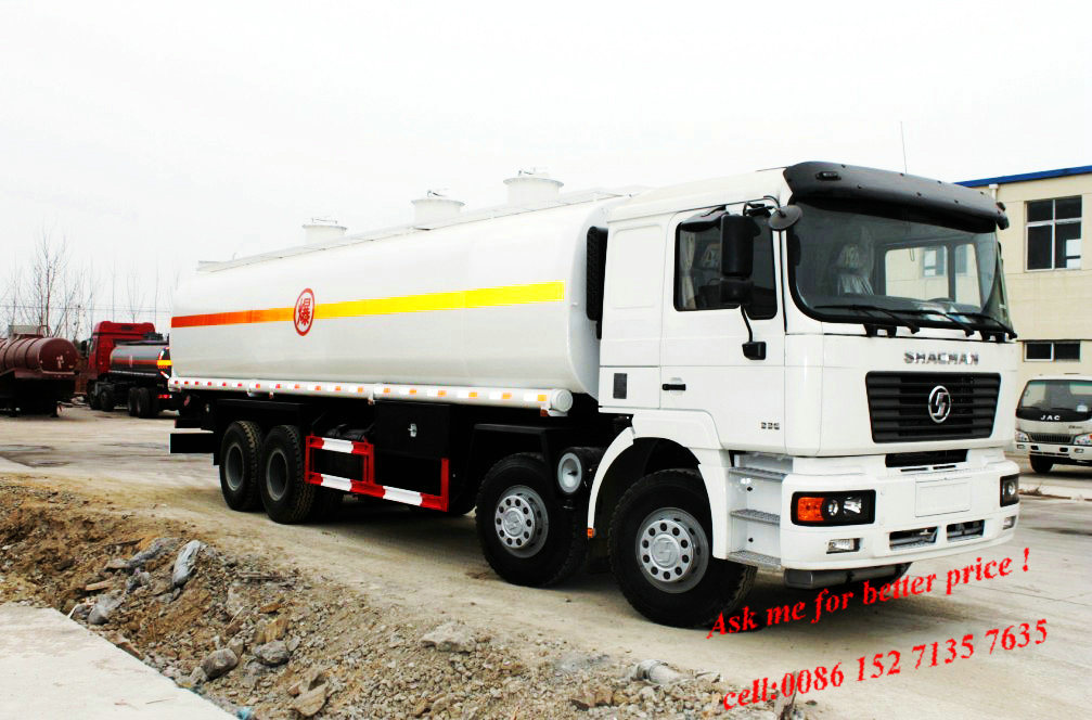 Shacman (4X2, 6X4, 8X4 F2000 F3000 X3000 Oil Bowser) off Road Fuel Tanker Truck for 25m3 -35m3 Oil Diesel, Gasoline