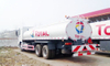 HOWO 6X4 Fuel Tank Truck with Refuelling System with Computer Dispenser Refueling Bowser for Vehicle 25cbm with Drolly Tank Trailer