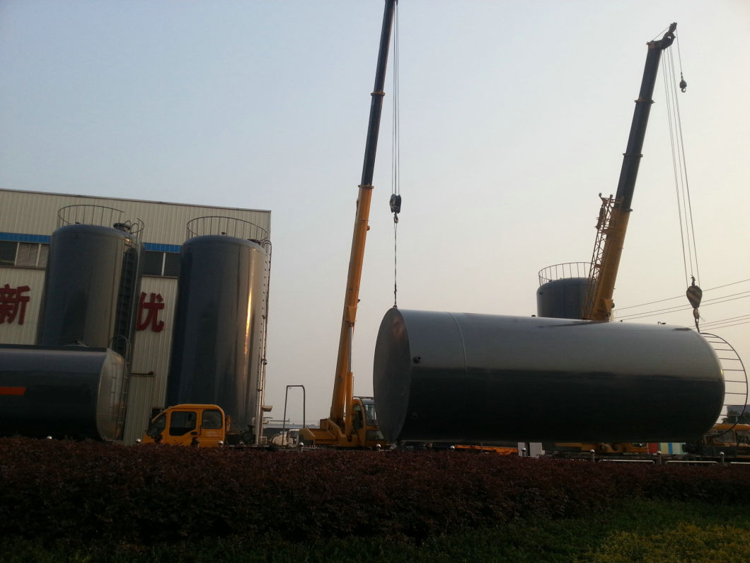 Skid Acid Storage Tank for Oil Fied Chemical Contain Hydrochloric Acid 60cbm 500bbl