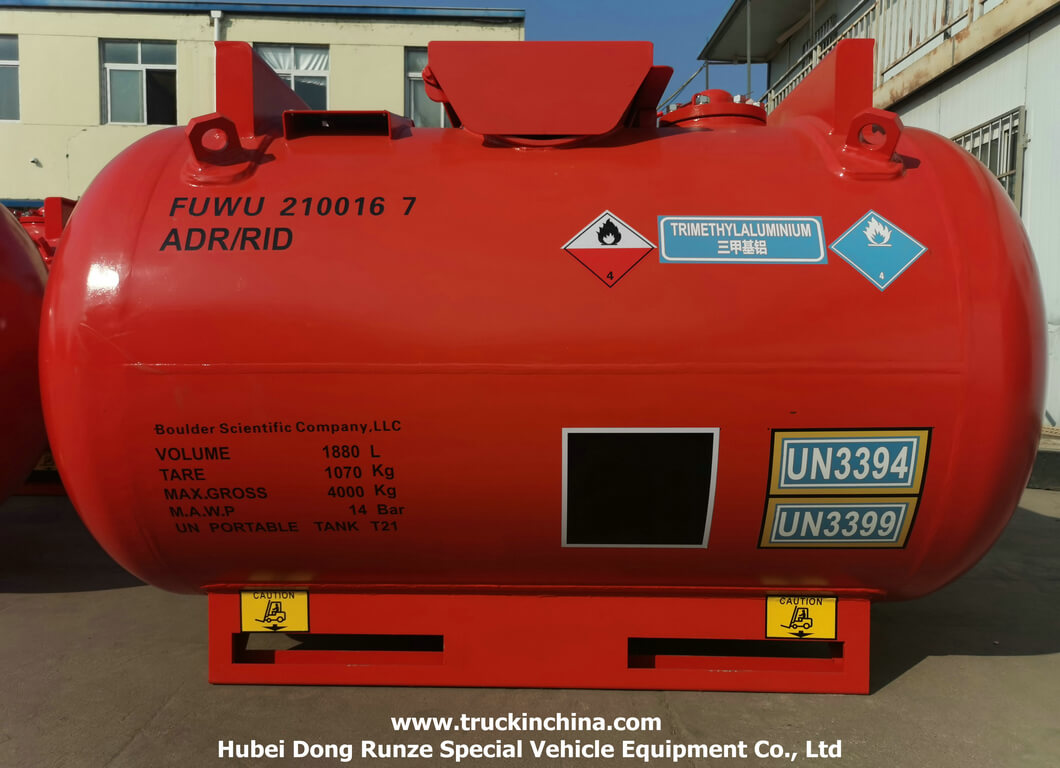 479_T21 Triethylaluminum (TEAL) Alky Portable Tank Container (116)