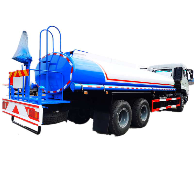 Dongfeng 5000 -6000 gallon Water Tank Truck with Front Spray Nozzles, Rear Water Sprinkler Cannon Two Sides Bowser for Dust Control