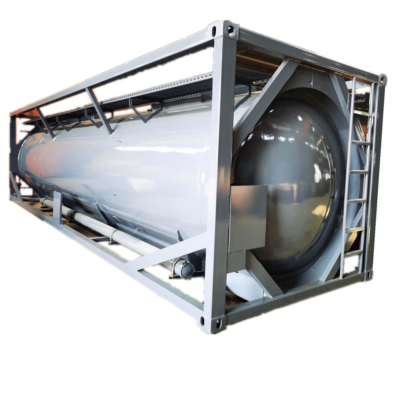 30FT Petrochemicals Acid Tank Container T14 Hydrochloric Acid Chemical Liquid Storage 26-30kl
