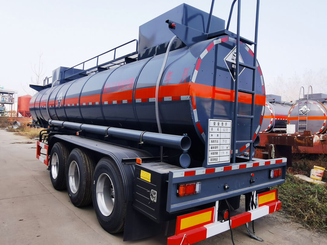 Hydrochloric Acid Tank trailer (4)