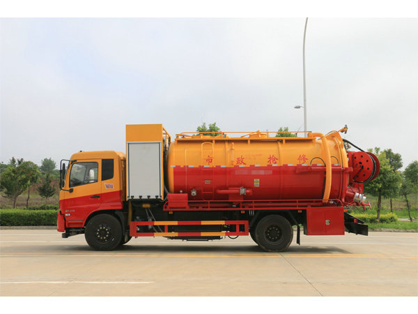 Dongfeng KR Sewage Suction Vacuum Jetting Truck 15000 Liter (3)