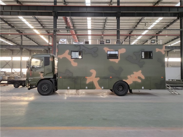 Dongfeng offroad truck Mobile Kitchens (14)