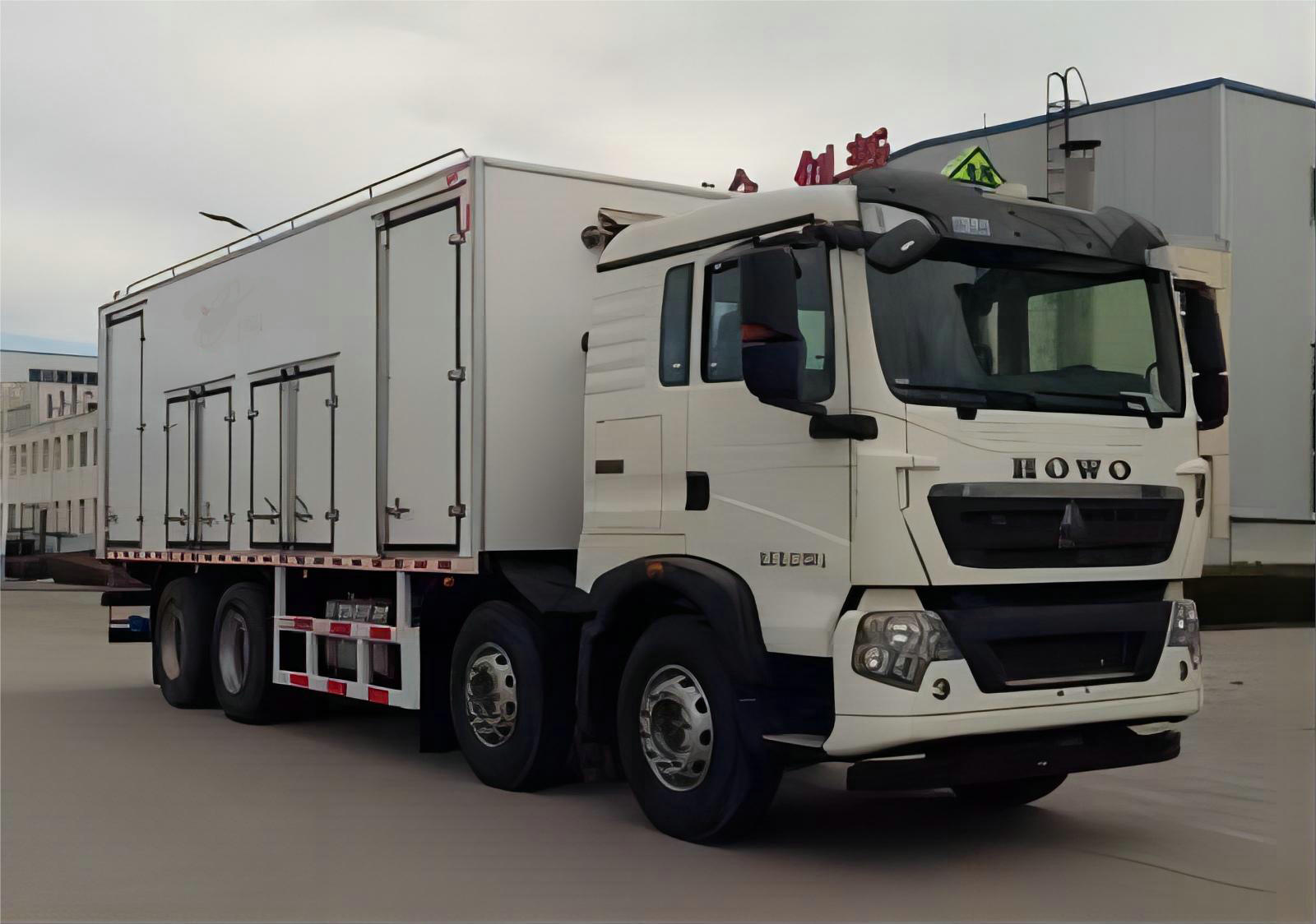 BCRH-15 ANFO Mixed Emulsion Explosive Truck for Mines Blasting (6)