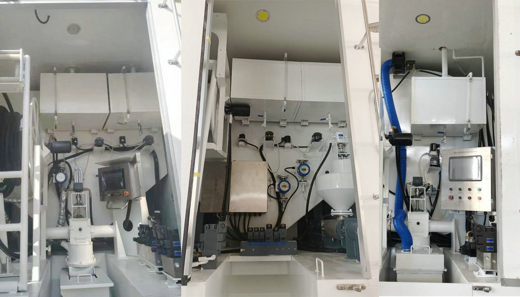 Mixed emulsion explosive trucks (4)