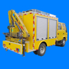 ISUZU Engineering Rescue Truck Mounted with Generator Set 2T Knuckle Crane 