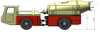 4.4CBM Concrete Mixer truck for Underground Mines And Tunnels 
