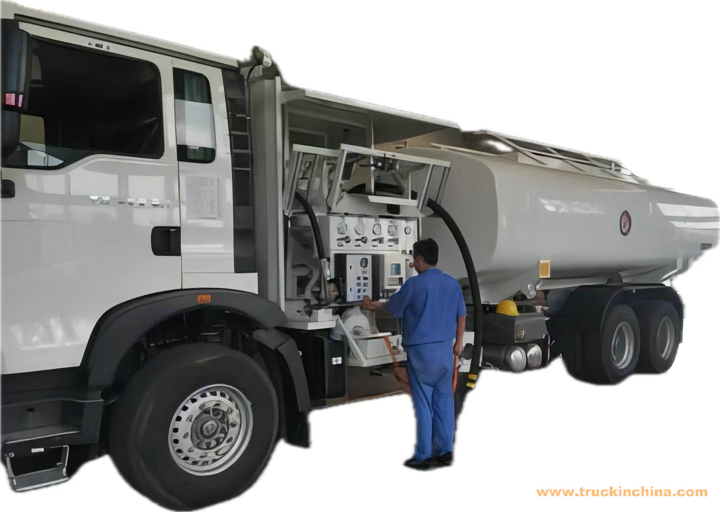 Sinotruck HOWO 20KL Aviation Fuel Bowser 1200L/Min 