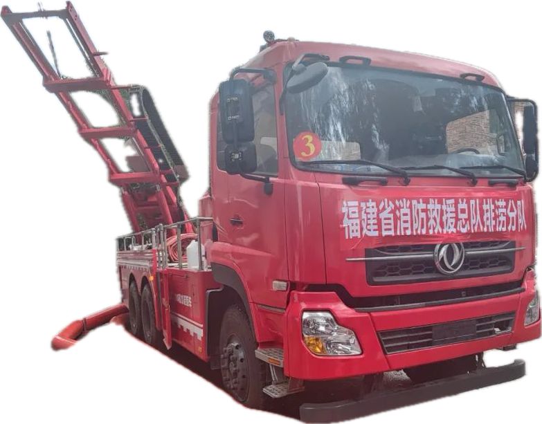 Custom Mobile Emergency Rescue Drainage Truck 3000m3/h