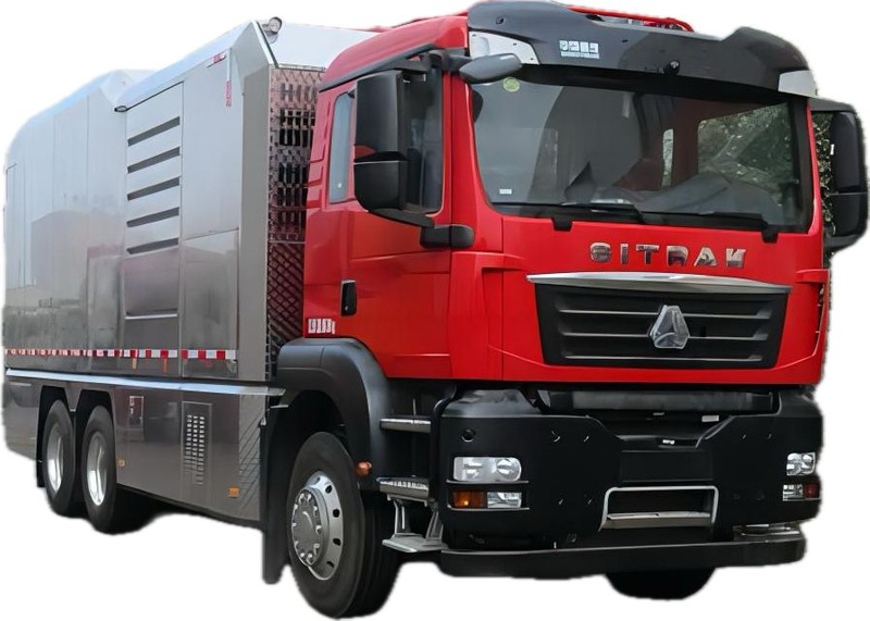 Customize SITRAK Emergency Drainage Pump Rescue Truck 3000m3/h 