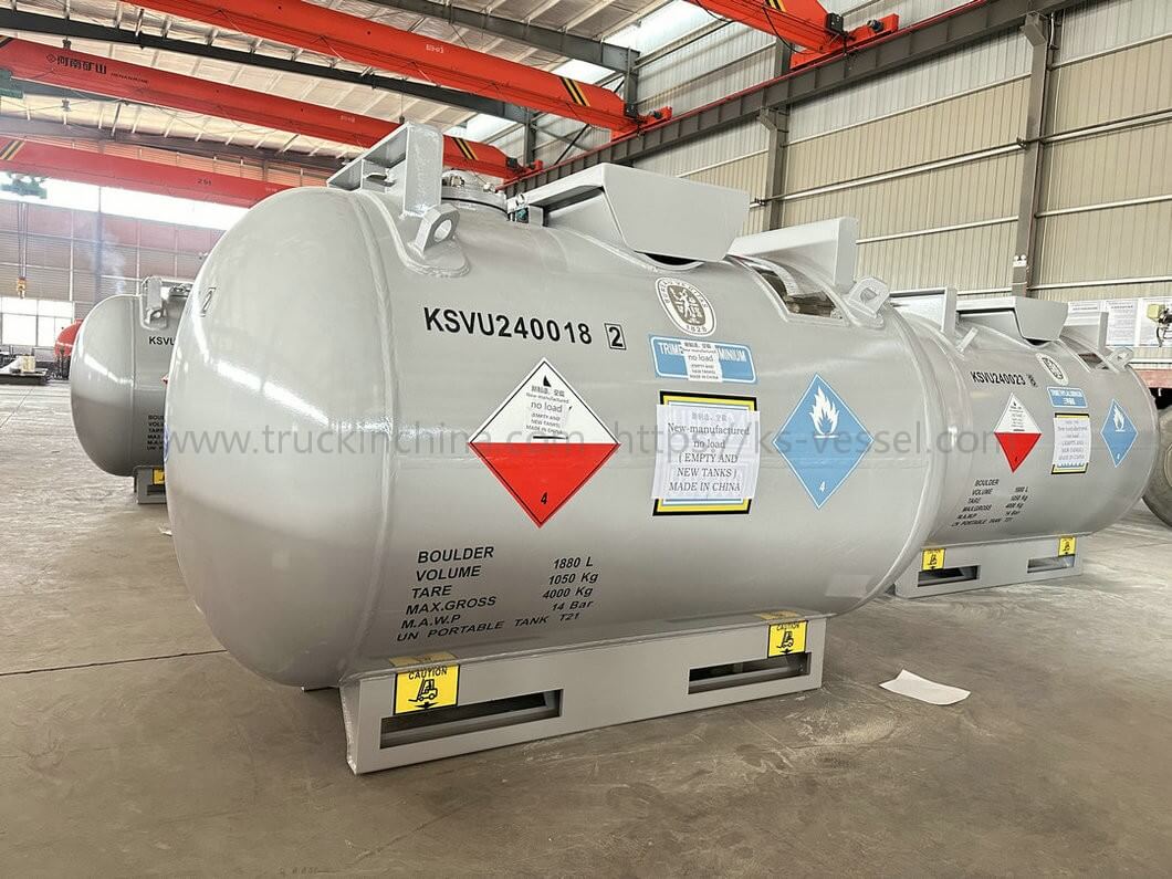 Keystone Vessel T21 TEAL Portable Tank C480 Cylinders (12)