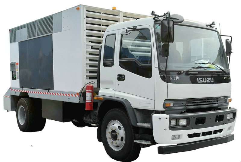  ISUZU Aircraft Continuous Flow Jet Engine Starting Units ACE-600-400 with VML510J Compresor 400ppm 43 Psi 