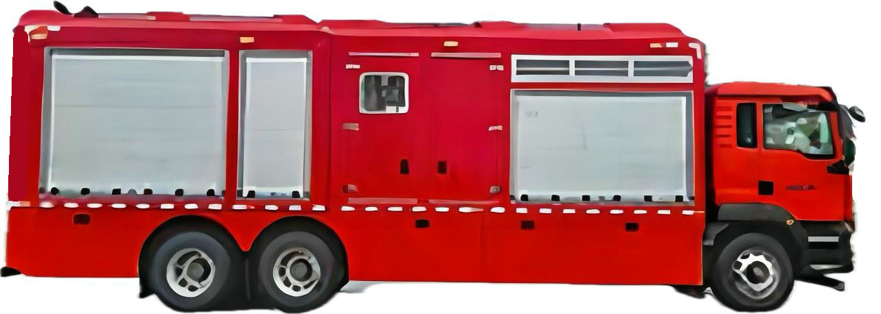 SITRAK Large Flow Drainage Emergency Rescue Truck 7200M3/h