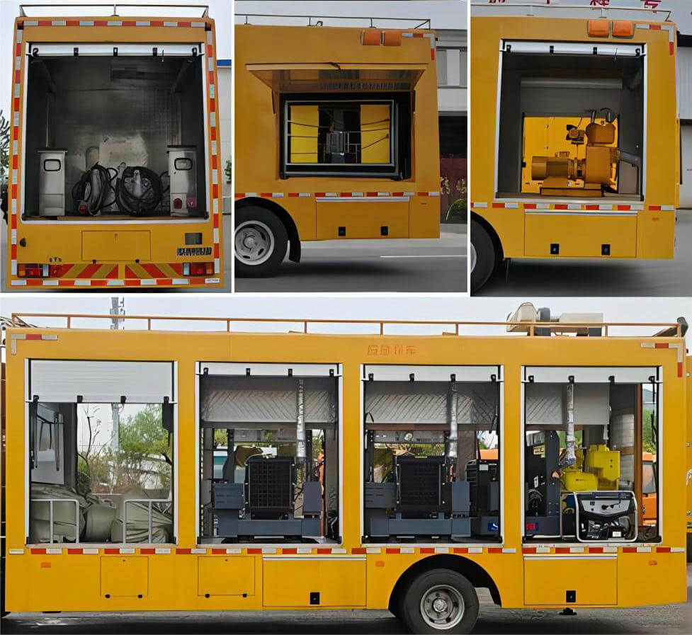 ISUZU Emergency drainage and rescue trucks (11)