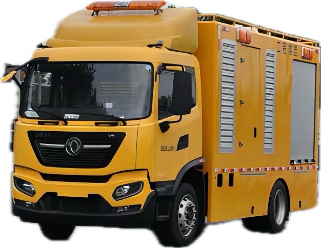DFAC Emergency Drainage Rescue Trucks with Generator 150kw Pump 3000m3/h
