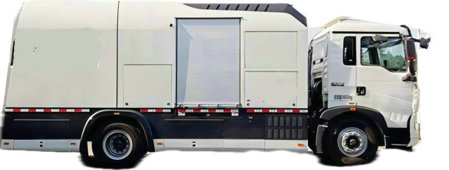 Custom HOWO Flood Rescue Truck Mobile Drainage Pumping Station 1500m3/h