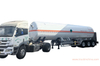 3 Axles 35 M3 26T Cryogenic Liquid Nitrogen Tanker Semi-Trailer 