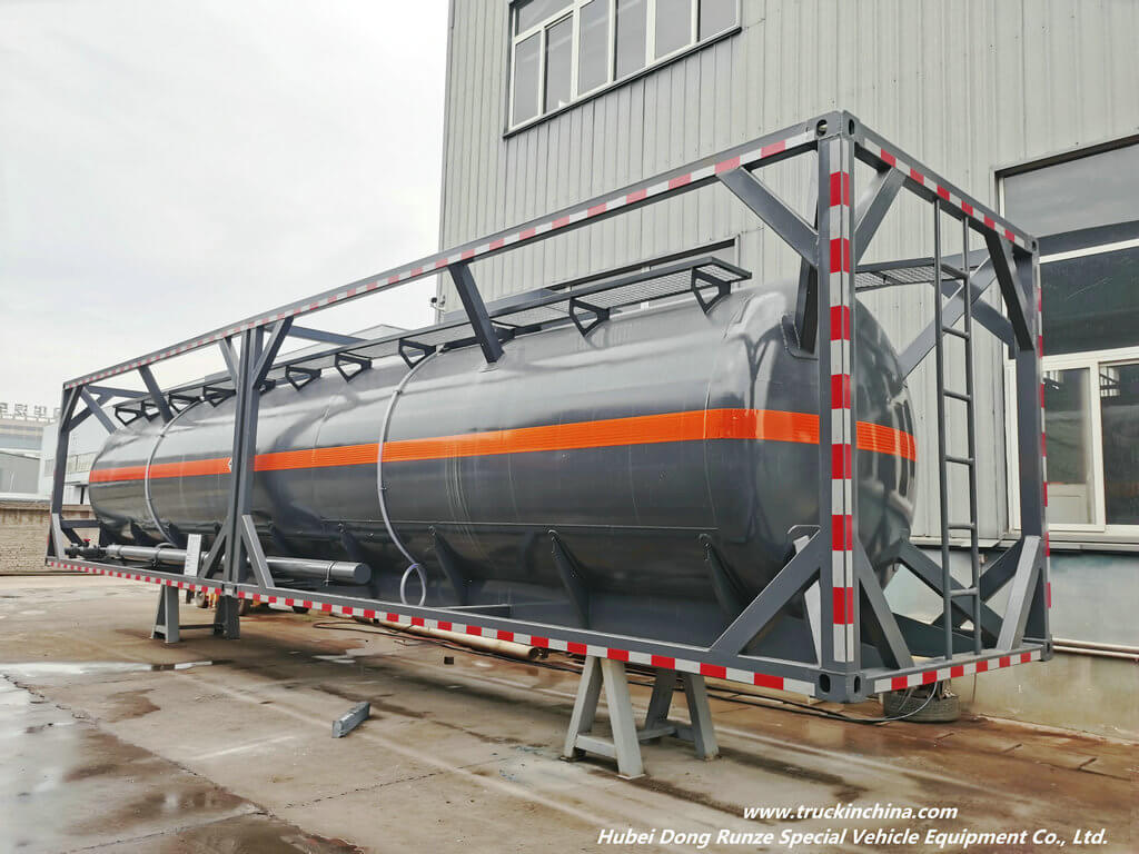 Iso 40FT Chemical liquid HCl acid tank container (13)