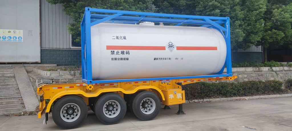 20FT ISO Tank Container for sulfur dioxide SO2 (3)