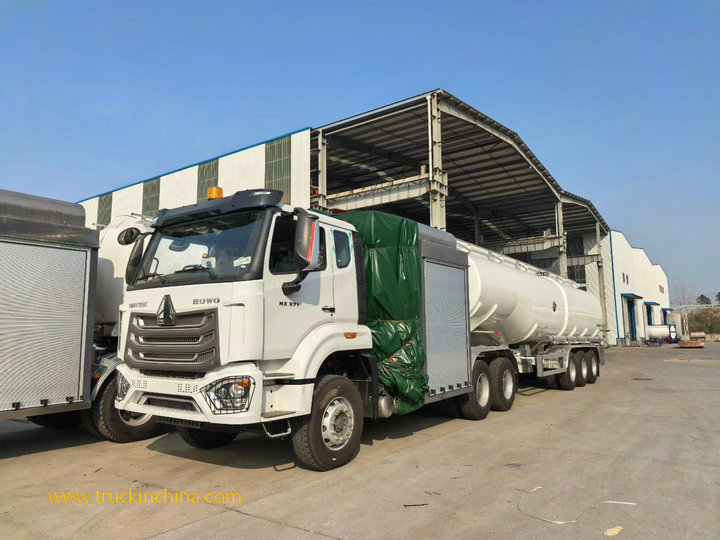 FAW HOWO DFAC Truck aircraft refuelling vehicles (8)