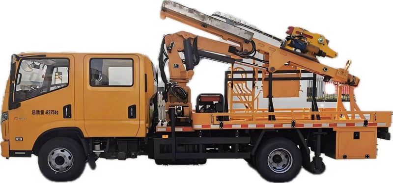Customize SAIC YUEJIN Piling, Pulling Pile, Guardrail Repair Trucks