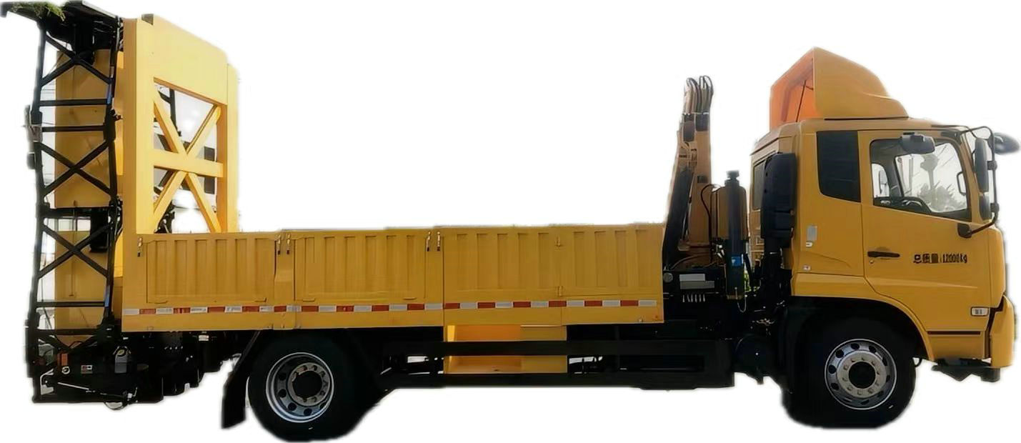  Customize Dongfeng Truck Mounted 3 T Hoist Crane & Attenuator TMA 