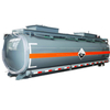 PE Lined Hydrocyanic Acid Tank 15M3 For Tanker Lorry ( Truck Body SKD 6m 4x2 Chassis)
