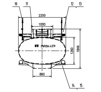 Hydrochloric Acid Tank Container elliptical head