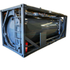 Sulfuric Acid Container Tank Lined LLDPE 16mm with Acid Pump Q235B+PE