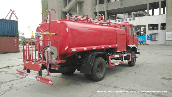 dongfeng water tanker fire trucks (8)