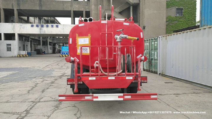 dongfeng water tanker fire trucks (7)