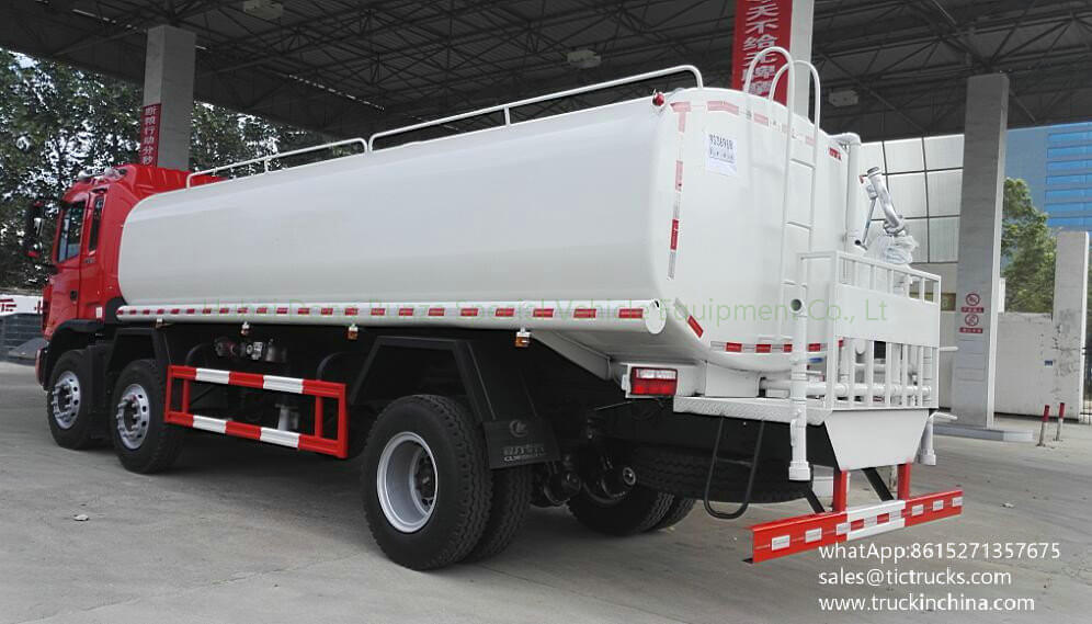 JAC brand Water tank truck 18000L-20000L EURO 3/4