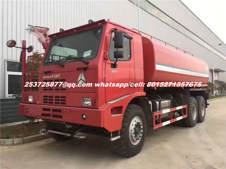 Howo Mining water truck 40000liters hot sale