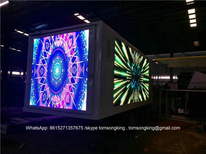 Outdoor LED Video Box Body for Customizing Advertising Truck