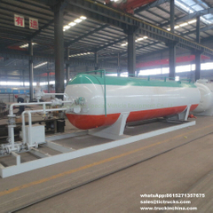 60m3 propane gas tank mobile LPG filling station 