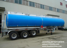 42M3 Aluminum fuel tank semi-trailer 3 axles BPW air suspension