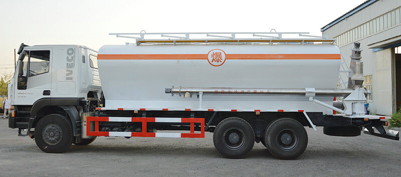 IVECO ANFO Mix Units Truck 15Ton Ammonium Nitrate Fuel Oil Explosives Tanker Vehicle 