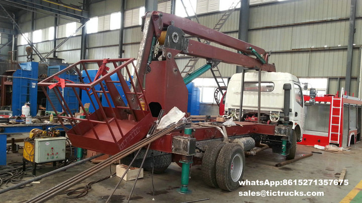 Aerial platform truck -10m-with-water tank