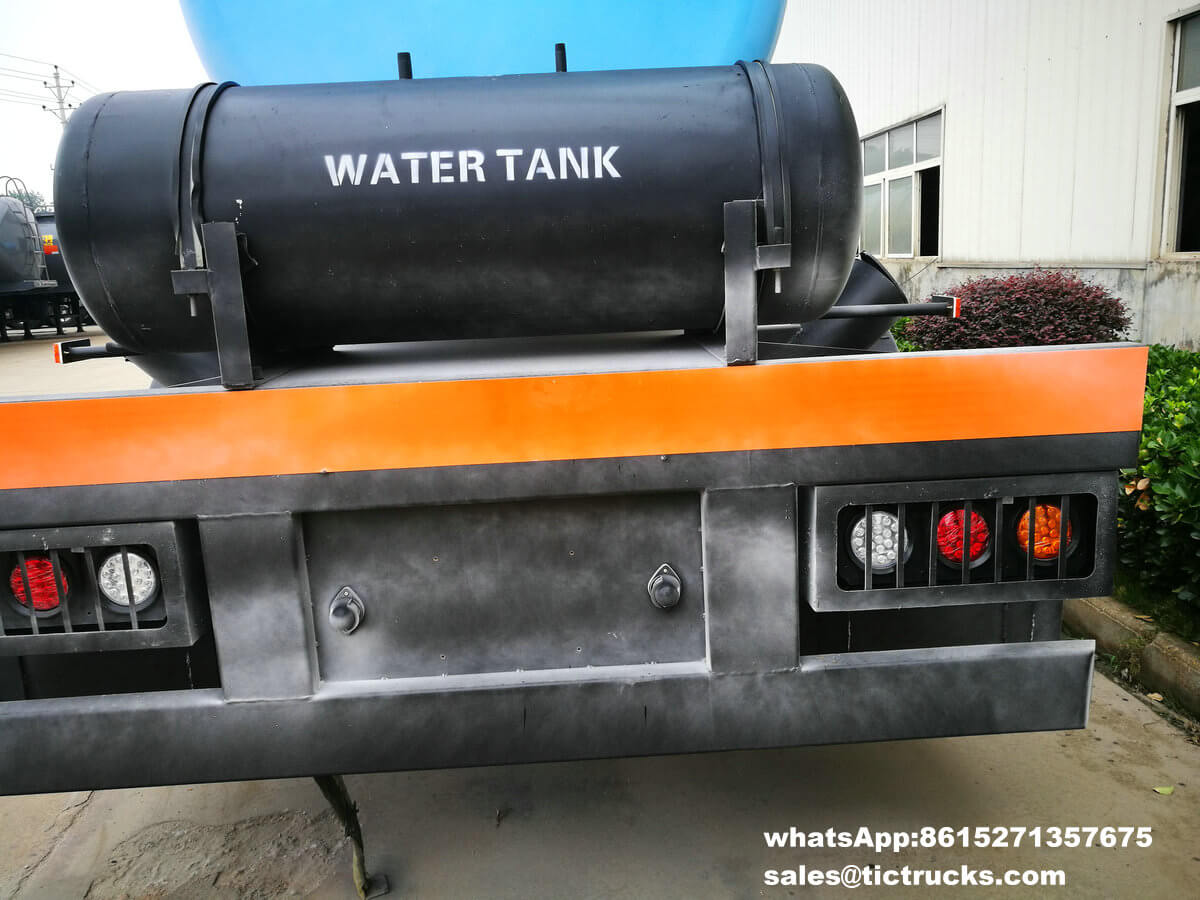 Sulphuric Acid Tanker Trailer V shape 21000L air bag suspension